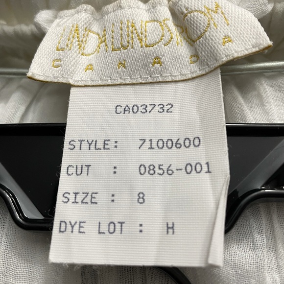 Linda Lundstrom crepe ankle tie beach pants - Picture 4 of 4